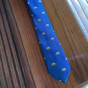 Blue 100% Silk Tie